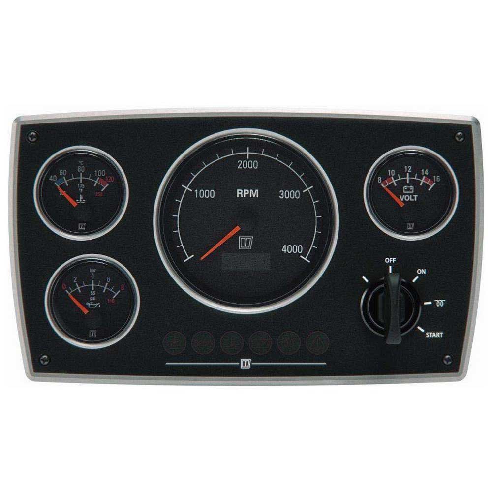 Vetus Aluminium Engine Second Generation 4000rpm Panel 12v Schwarz Vetus Aluminium Engine Second Generation 4000rpm Panel 12v Schwarz von Vetus