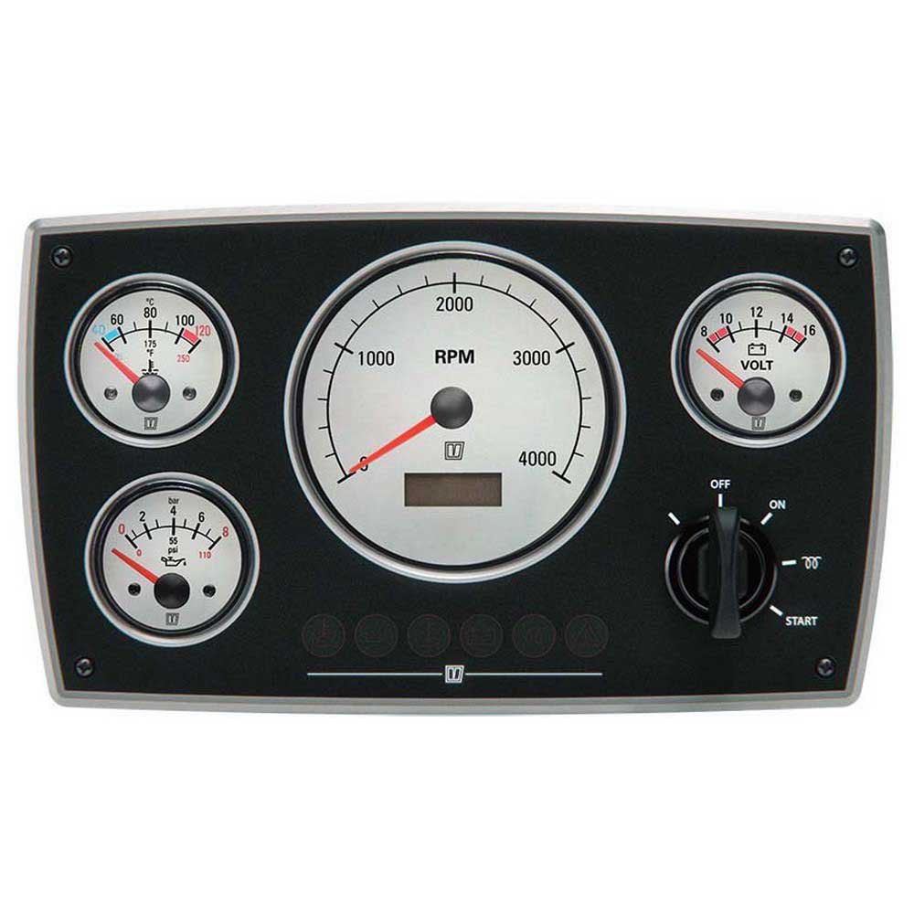 Vetus Aluminium Engine Second Generation 4000rpm Panel 12v Weiß Vetus Aluminium Engine Second Generation 4000rpm Panel 12v Weiß von Vetus