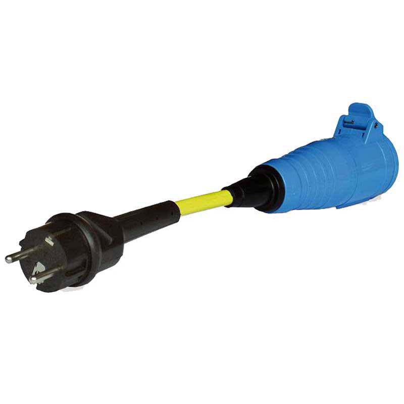 Vetus Cee Schuko 0.3 M Adapter Cable Blau von Vetus
