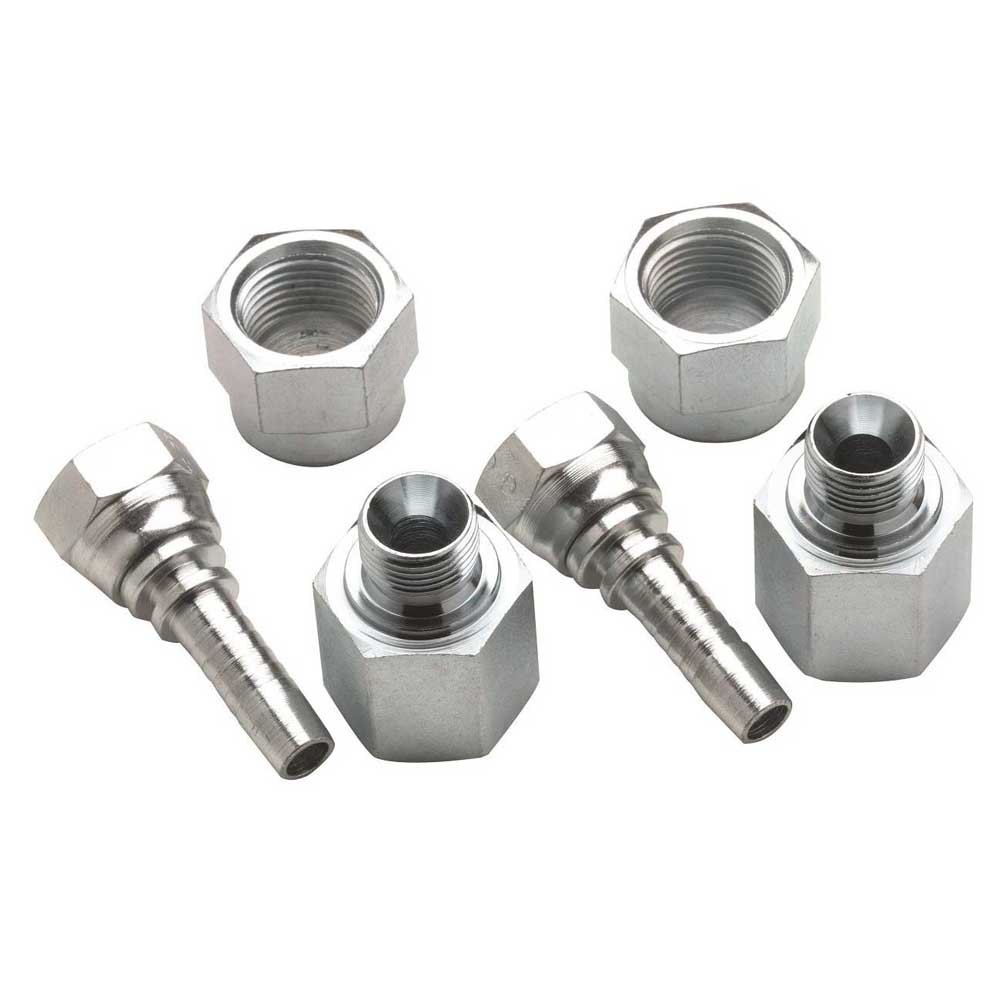 Vetus Double Fuel Filter Straight Connector Silber 8 mm von Vetus