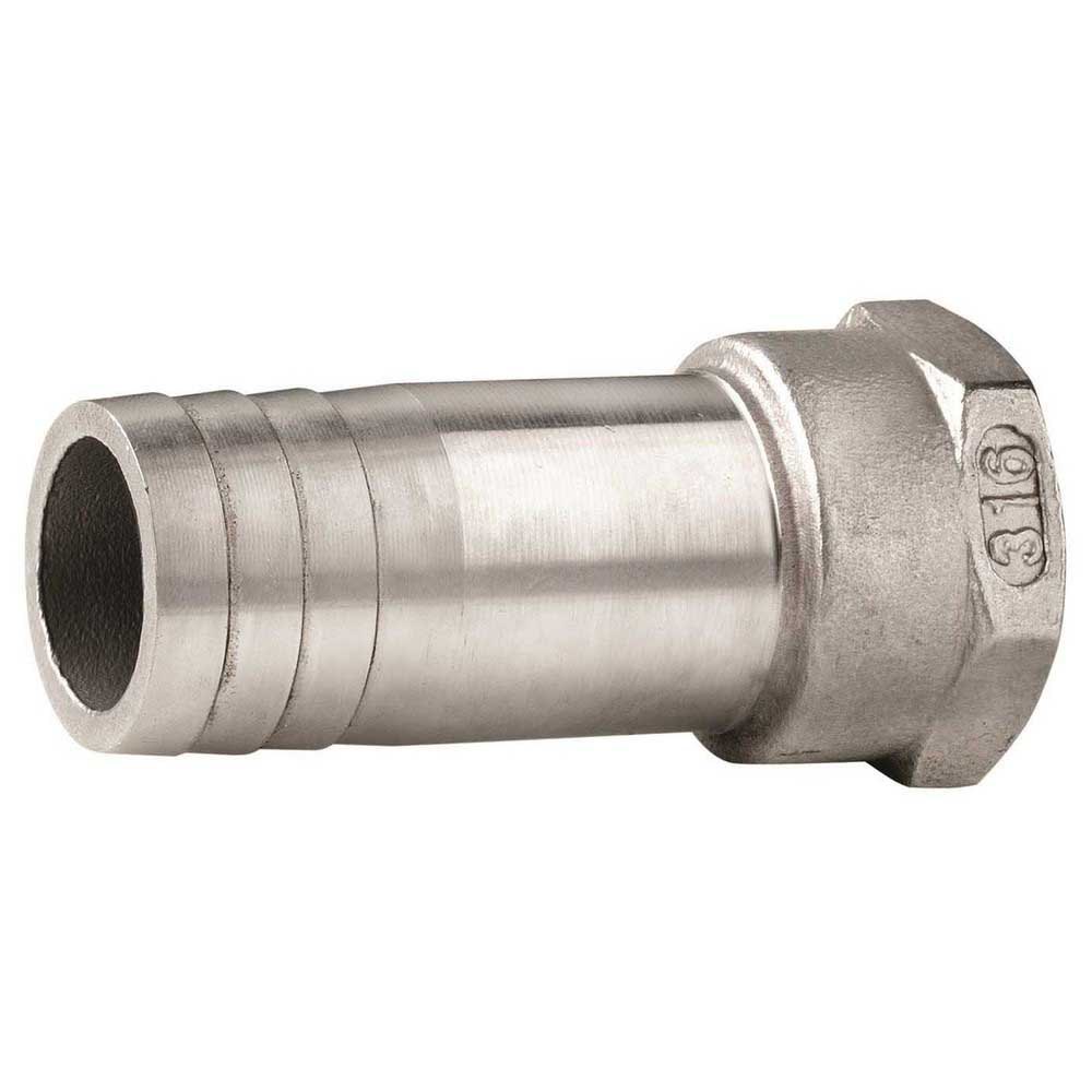 Vetus Female 1-1/2´´ Hose Conector Silber 45 mm von Vetus