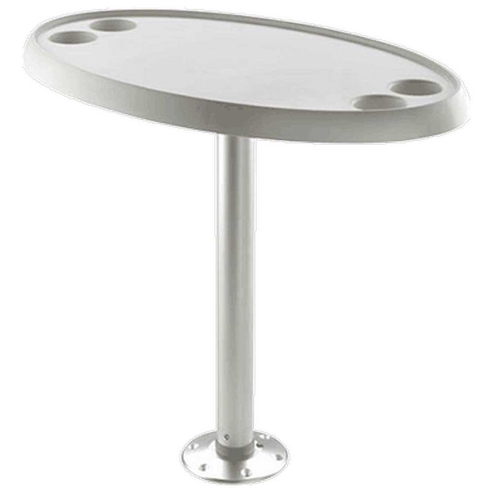 Vetus Fixed Base Oval Table 68 Cm Silber 76 x 45 cm Vetus Fixed Base Oval Table 68 Cm Silber 76 x 45 cm von Vetus