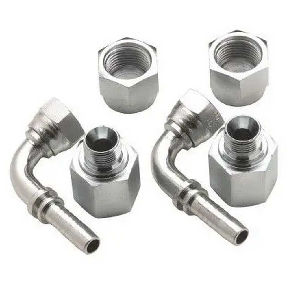 Vetus Fuel Filter Curved Connector Silber 10 mm von Vetus