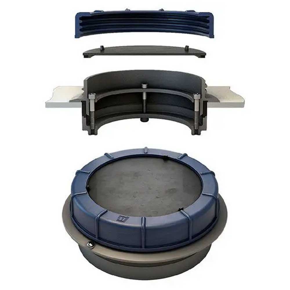 Vetus Fuel Tank Registration Cap With Viton Gasket Silber 120 mm Vetus Fuel Tank Registration Cap With Viton Gasket Silber 120 mm von Vetus