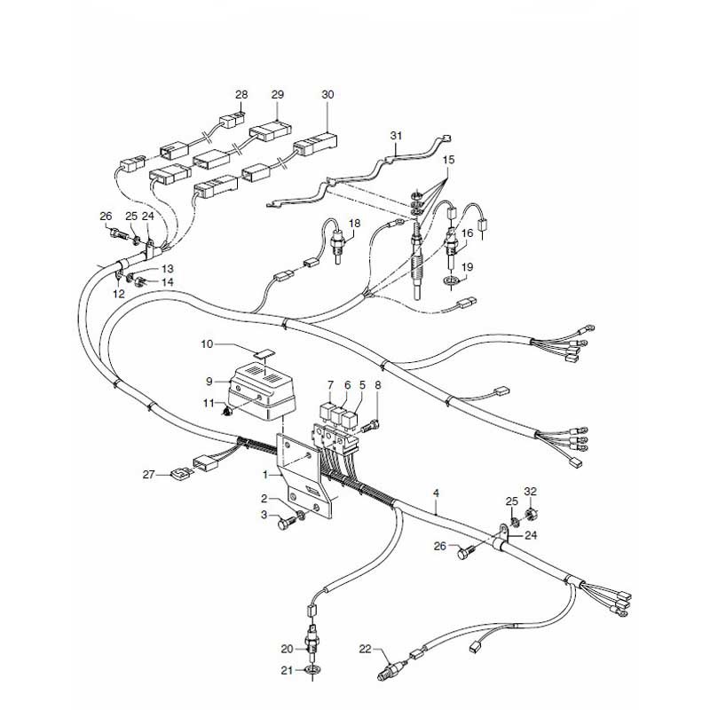 Vetus Hyundai Motor Wiring Silber Vetus Hyundai Motor Wiring Silber von Vetus