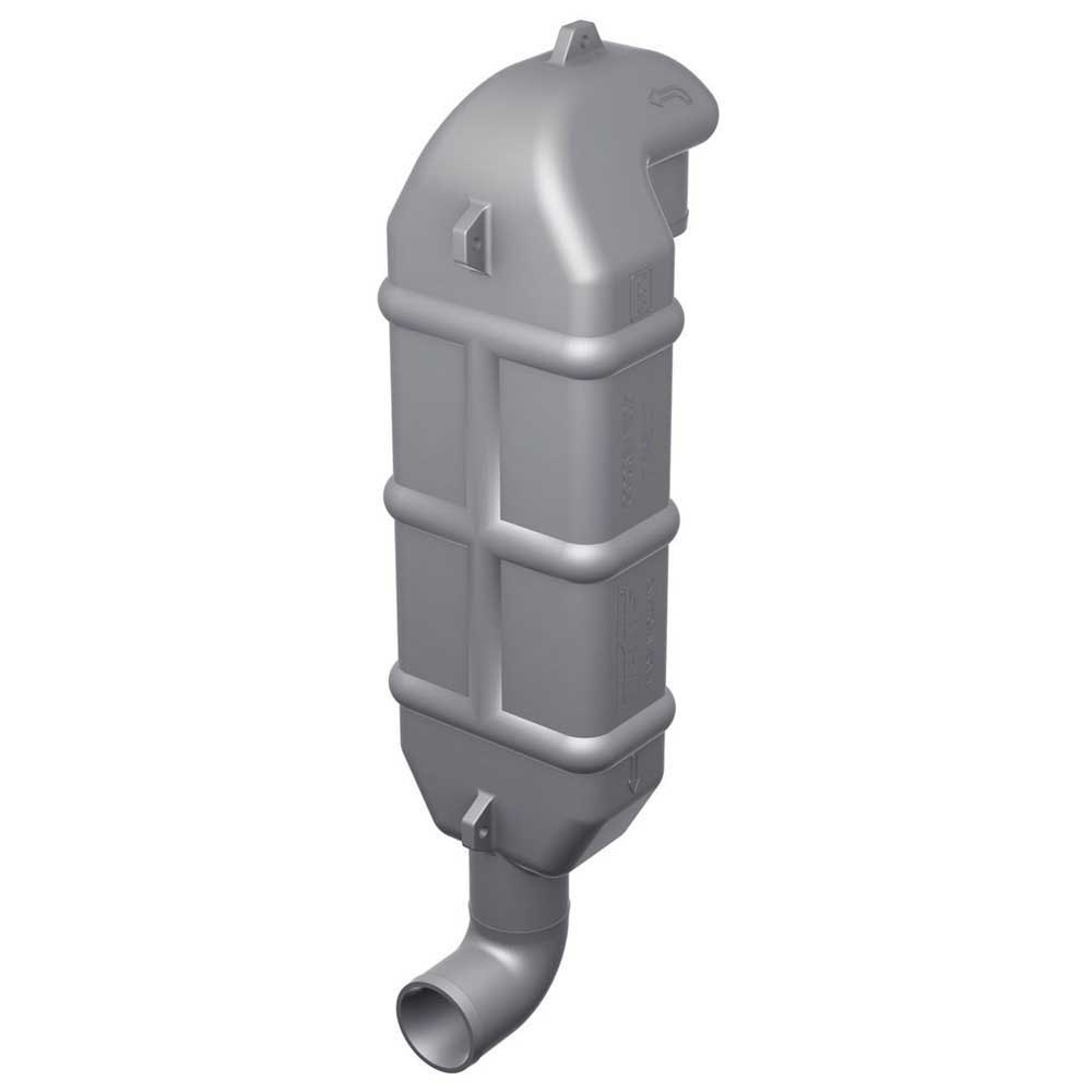 Vetus Lt60 Exhaust System Swan Neck Muffler Grau 60 mm Vetus Lt60 Exhaust System Swan Neck Muffler Grau 60 mm von Vetus