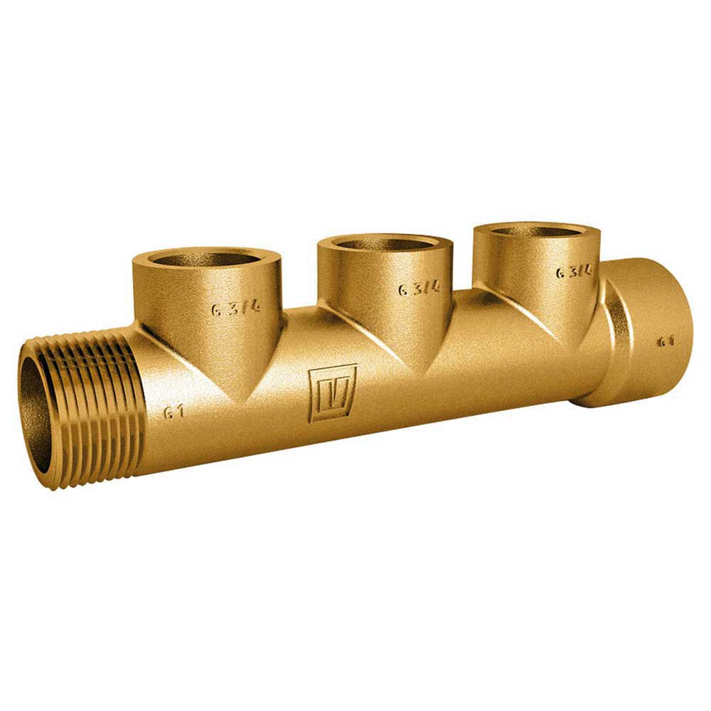 Vetus Manifold 3 Connector Golden 1/2´´ Vetus Manifold 3 Connector Golden 1/2´´ von Vetus