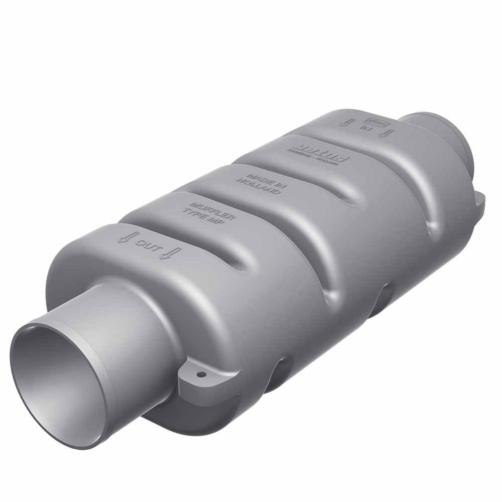 Vetus Mp75 Exhaust System Muffler Silber 180 x 75 mm von Vetus