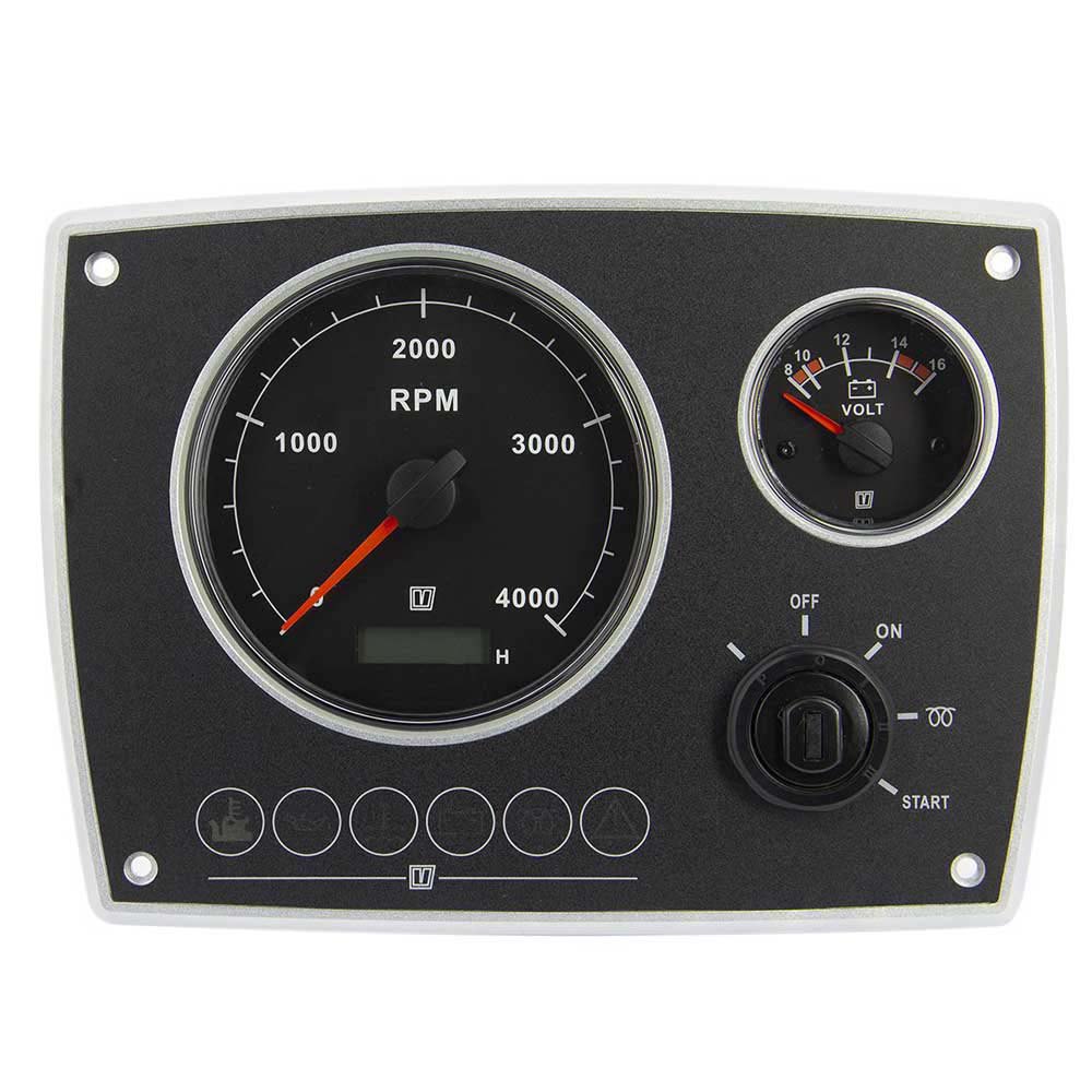 Vetus Aluminium Mpa22 0-4000rpm Engine Panel 12v Schwarz 218 x 157 mm Vetus Aluminium Mpa22 0-4000rpm Engine Panel 12v Schwarz 218 x 157 mm von Vetus