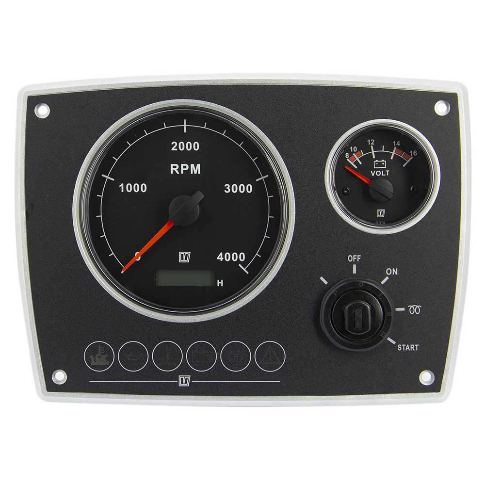 Vetus Aluminium Mpa22 0-5000rpm Engine Panel 12v Schwarz 218 x 157 mm Vetus Aluminium Mpa22 0-5000rpm Engine Panel 12v Schwarz 218 x 157 mm von Vetus