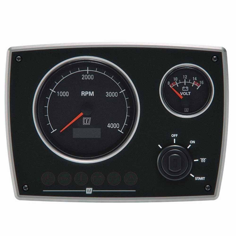 Vetus Aluminium Mpa22 0-5000rpm Engine Panel 12v Schwarz 218 x 157 mm Vetus Aluminium Mpa22 0-5000rpm Engine Panel 12v Schwarz 218 x 157 mm von Vetus