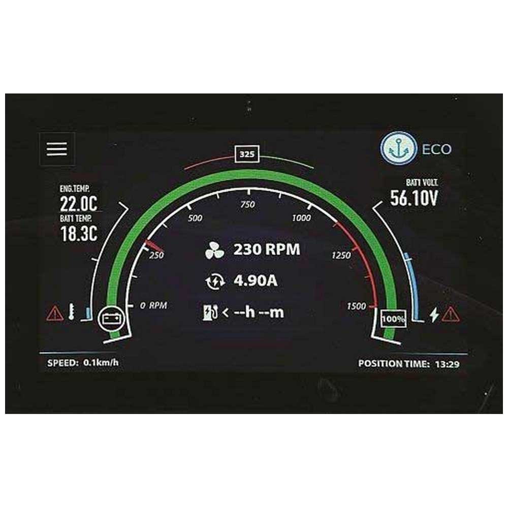 Vetus Nmea2000 7´´ Multifunction Display Schwarz von Vetus