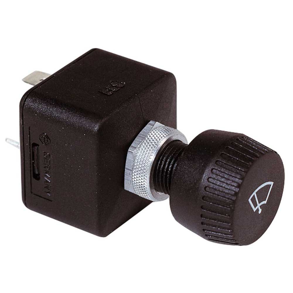 Vetus Round Wiper Motor Switch Schwarz Vetus Round Wiper Motor Switch Schwarz von Vetus