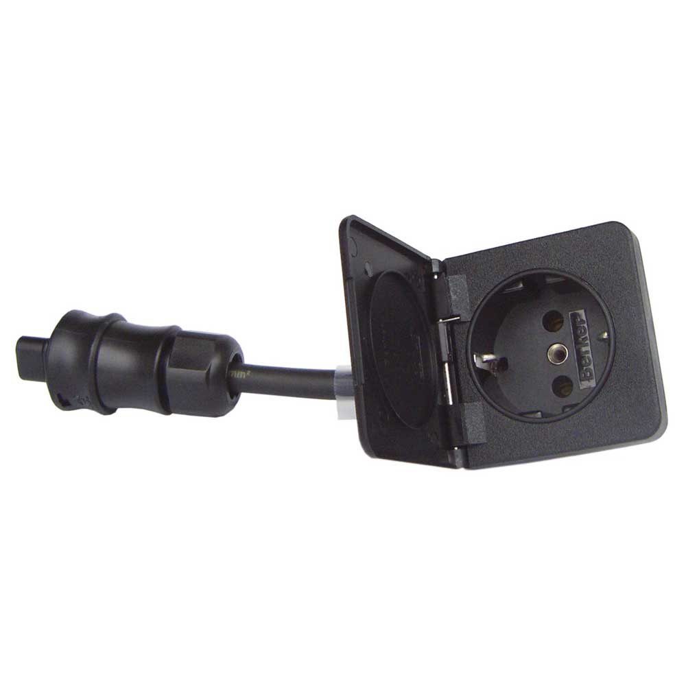 Vetus Schuko Recessed Power Outlet Schwarz Vetus Schuko Recessed Power Outlet Schwarz von Vetus