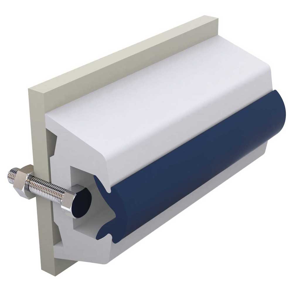Vetus Trap Vinyl Rubbing Strake 20 M Weiß 70 x 50 mm Vetus Trap Vinyl Rubbing Strake 20 M Weiß 70 x 50 mm von Vetus