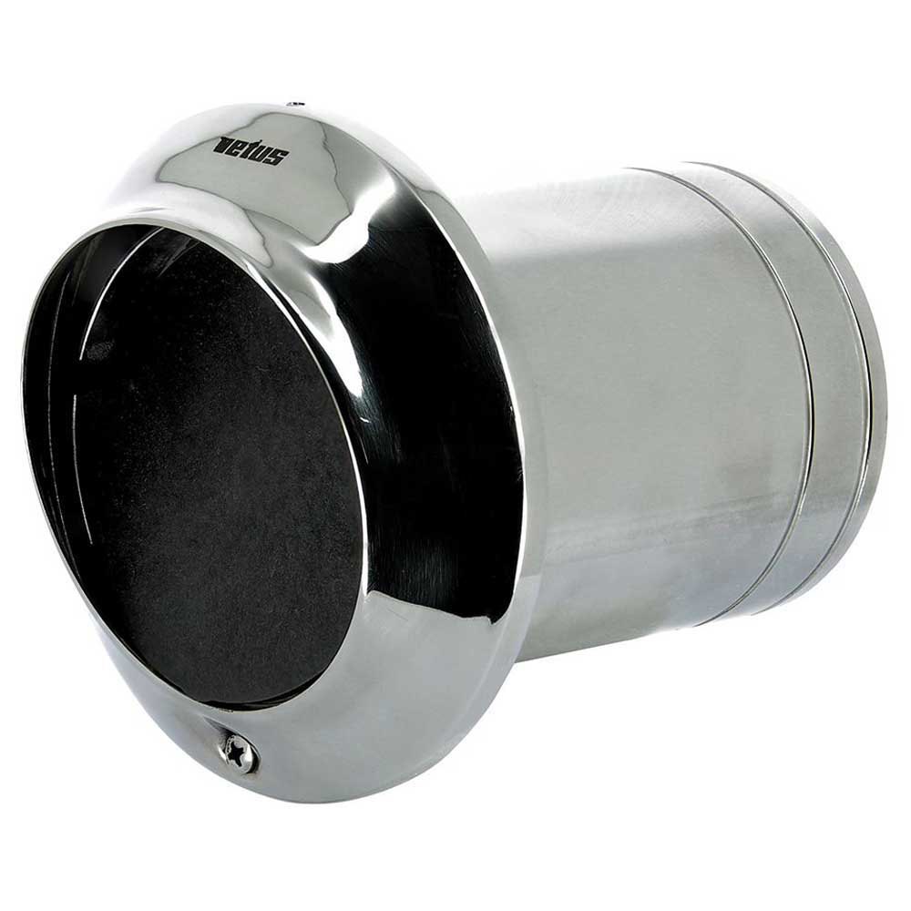 Vetus Trcsv Exhaust Hull Outlet With Valve Silber 90 mm von Vetus