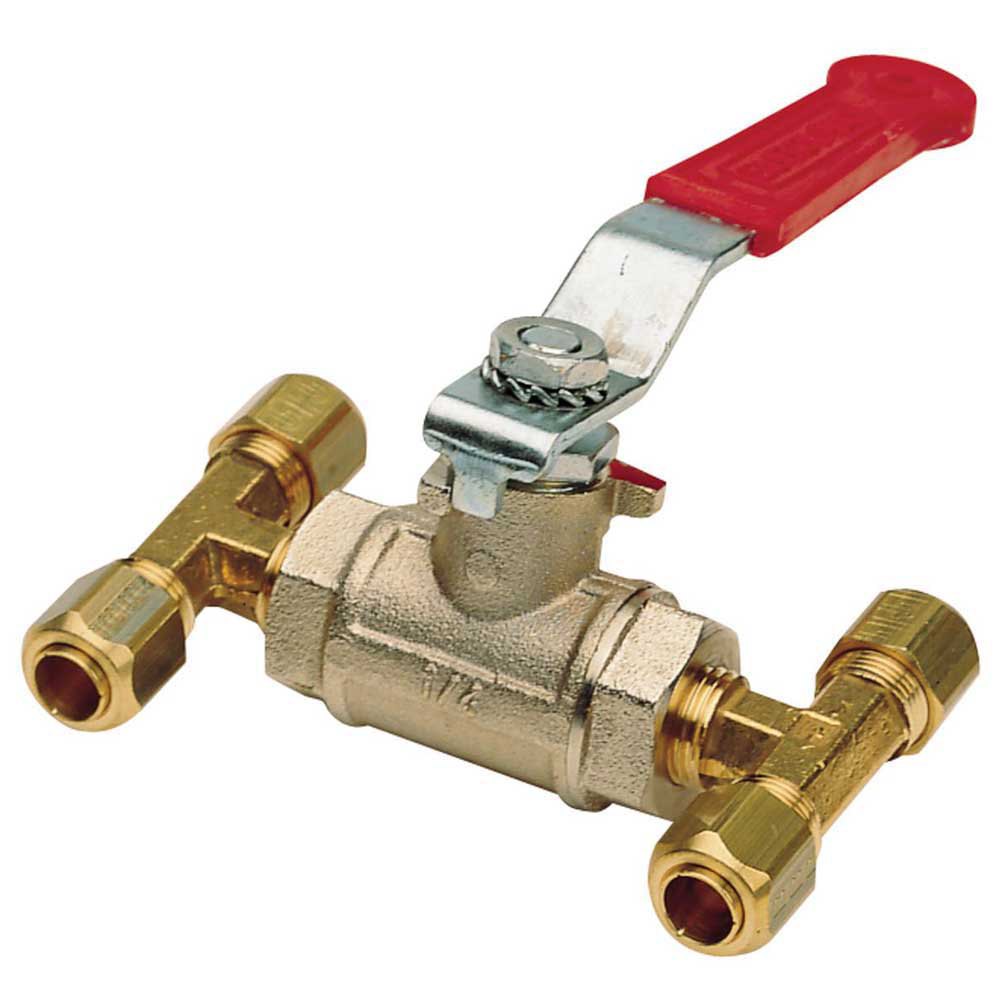 Vetus Tube Bypass Valve Golden 10 mm Vetus Tube Bypass Valve Golden 10 mm von Vetus