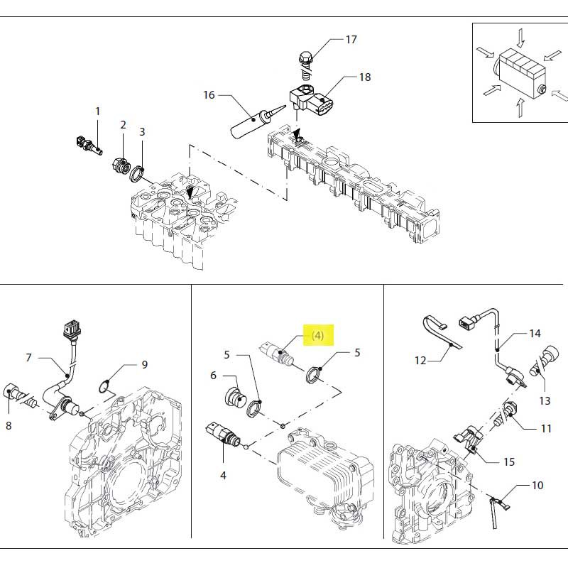 Vetus Vd4/vd6 Pressure Sensor Durchsichtig Vetus Vd4/vd6 Pressure Sensor Durchsichtig von Vetus