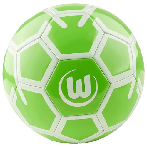 VfL Wolfsburg Fußball - Classic - Ball Gr. 5 grün-weiß - Plus Lesezeichen Wir lieben Fußball VfL Wolfsburg Fußball - Classic - Ball Gr. 5 grün-weiß - Plus Lesezeichen Wir lieben Fußball von VfL Wolfsburg
