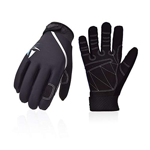 Vgo... 1 Paar Atmungsaktive Handschuhe für Erwachsenen zum Segeln, Bootfahren, Rudern und Kajakfahren (SL0058) von Vgo...