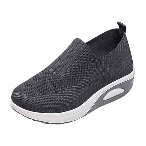 Vhersily Orthopädische Damenschuhe, Orthopädische Sneaker, orthopädische Schuhe für Damen, Sommer, Laufschuhe, rutschfest, ohne Schnürsenkel, Sportschuhe, geschlossene Zehen, Sandalen von Vhersily