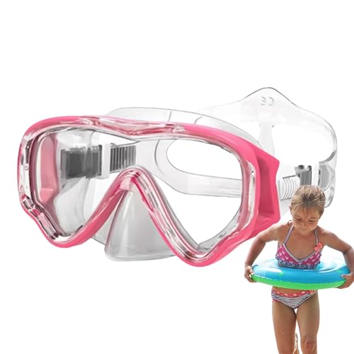 Schnorchelbrille für Kinder – Schwimmbrille für Kinder | Schnorchelbrille für Kinder, Taucherbrille mit weitem Sichtfeld und Nasenschutz, Antibeschlag-Schwimmbrille für Schwimmbecken für und Mä von Vibhgtf