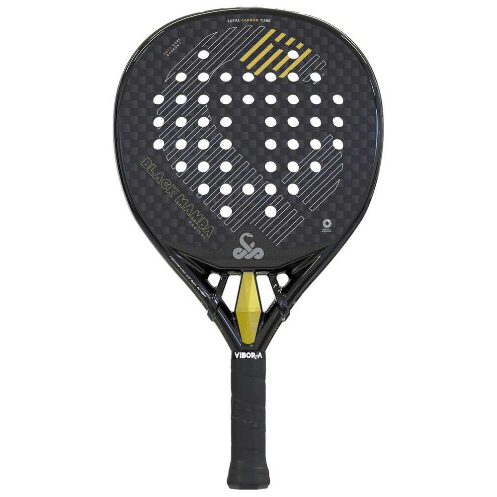 Vibor-a Black Mamba Radical 12k Padel Racket Silber von Vibor-a