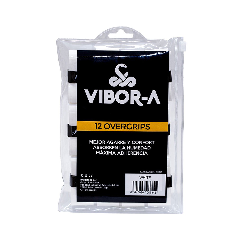 Vibor-a Plain Padel Overgrip Weiß Vibor-a Plain Padel Overgrip Weiß von Vibor-a