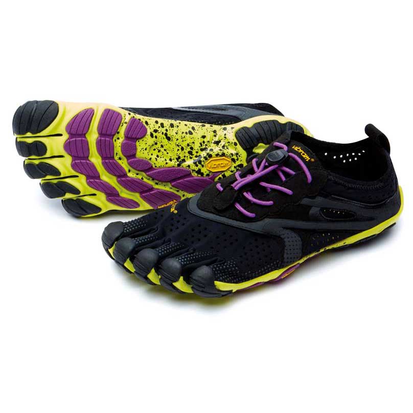 Vibram Fivefingers V-run Running Shoes Schwarz EU 36 Frau von Vibram Fivefingers