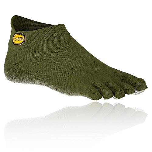 Vibram FiveFingers Herren Athletic No Show Socks, Military Green, M Vibram FiveFingers Herren Athletic No Show Socks, Military Green, M von Vibram