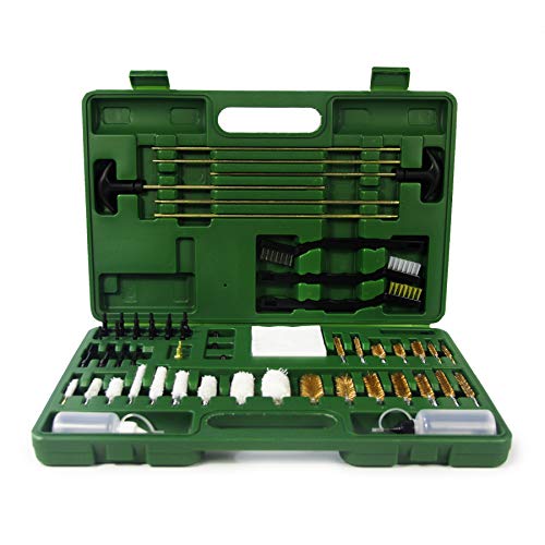 VicBre Gun Cleaning Kit Waffenreinigungsset für Jagdgewehr Handfeuerwaffe Schrotflinte Reinigung Tool Kit Baumwolle Mop, Bronze Bore Brush, Gun Jag & Tipps für alle Kaliber mit Koffer VicBre Gun Cleaning Kit Waffenreinigungsset für Jagdgewehr Handfeuerwaffe Schrotflinte Reinigung Tool Kit Baumwolle Mop, Bronze Bore Brush, Gun Jag & Tipps für alle Kaliber mit Koffer von VicBre