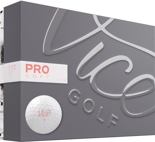Vice Golf Pro Soft Hue Living Coral Golfbälle Vice Golf Pro Soft Hue Living Coral Golfbälle von Vice