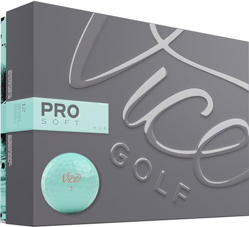 Vice Golf Pro Soft HUE Blue Light | 12 Golfbälle Vice Golf Pro Soft HUE Blue Light | 12 Golfbälle von Vice