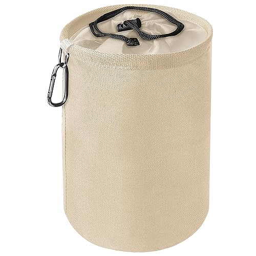 Vicloon Wäscheklammer Beutel Aufhängen, für bis zu 150-200 Wäscheklammern, Großer Wasserdicht Wäscheklammerbeutel mit Zugkordelverschluss für Indoor Outdoor Pegs Organizer Lagerung verwenden -Beige Vicloon Wäscheklammer Beutel Aufhängen, für bis zu 150-200 Wäscheklammern, Großer Wasserdicht Wäscheklammerbeutel mit Zugkordelverschluss für Indoor Outdoor Pegs Organizer Lagerung verwenden -Beige von Vicloon