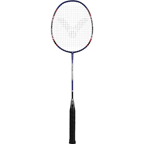 VICTOR Badmintonschläger AL 3300, Blau/Silber/Rot, 66.6 cm, 107/0/0 von VICTOR