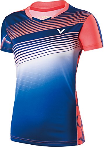 VICTOR Damen Malaysia Female blau 6337-XS Shirt, XS VICTOR Damen Malaysia Female blau 6337-XS Shirt, XS von VICTOR