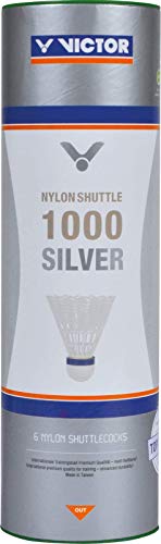 VICTOR Nylon Federball Shuttle 1000 6er Dose, Gelb / Rot VICTOR Nylon Federball Shuttle 1000 6er Dose, Gelb / Rot von VICTOR