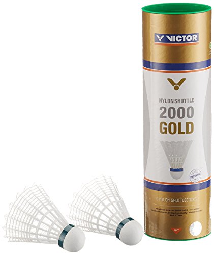 VICTOR Nylon Shuttle 2000 gold-Weiß-Grün VICTOR Nylon Shuttle 2000 gold-Weiß-Grün von VICTOR