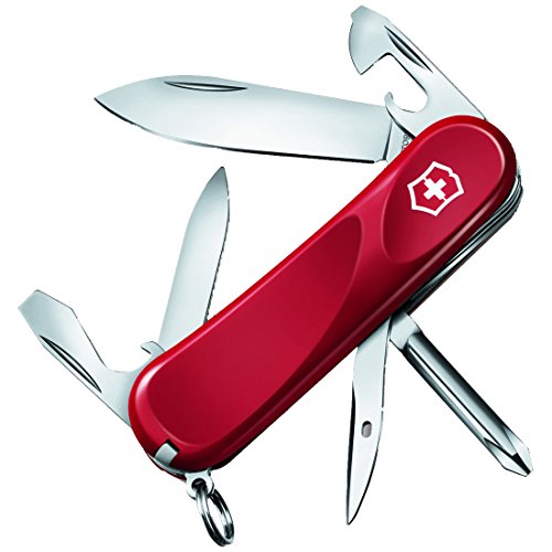 Victorinox Schweizer Taschenmesser Evolution 11, Multitool, Swiss Army Knife, 13 Funktionen, Klinge, Schraubendreher, Rot Victorinox Schweizer Taschenmesser Evolution 11, Multitool, Swiss Army Knife, 13 Funktionen, Klinge, Schraubendreher, Rot von Victorinox