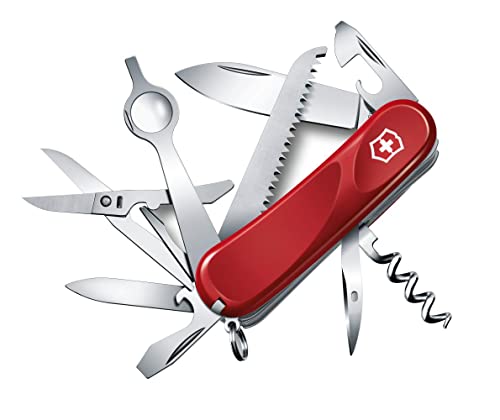 Victorinox, Schweizer Taschenmesser, Evolution 23, Multitool, Swiss Army Knife mit 17 Funktionen, Klinge, gross, Dosenöffner, Schraubendreher 3 mm von Victorinox