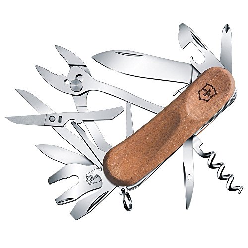 Victorinox, Schweizer Taschenmesser, Evolution S557, Multitool, Swiss Army Knife mit 19 Funktionen, Klinge, gross, Dosenöffner, Schraubendreher 3 mm, Feststellklinge Victorinox, Schweizer Taschenmesser, Evolution S557, Multitool, Swiss Army Knife mit 19 Funktionen, Klinge, gross, Dosenöffner, Schraubendreher 3 mm, Feststellklinge von Victorinox