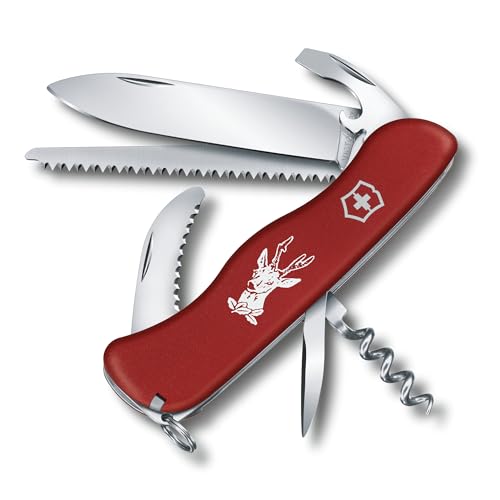 Victorinox Schweizer Taschenmesser, Hunter, Jagdtaschen Messer, Swiss Army Knife, 12 Funktionen, Korkenzieher, Kapselheber, Feststellklinge Victorinox Schweizer Taschenmesser, Hunter, Jagdtaschen Messer, Swiss Army Knife, 12 Funktionen, Korkenzieher, Kapselheber, Feststellklinge von Victorinox