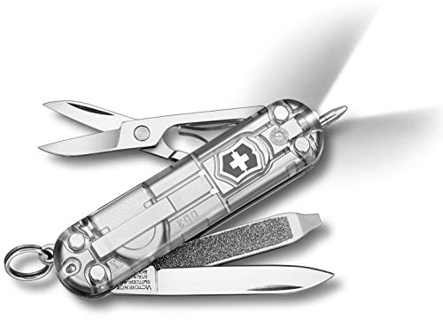 Victorinox Schweizer Taschenmesser, Klein, Signature Lite, Multitool, Swiss Army Knife, 7 Funktionen, Klinge, Schraubendreher, Pink Victorinox Schweizer Taschenmesser, Klein, Signature Lite, Multitool, Swiss Army Knife, 7 Funktionen, Klinge, Schraubendreher, Pink von Victorinox