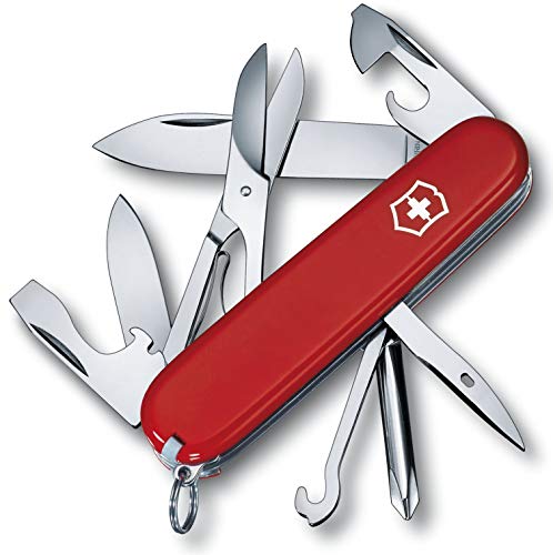 Victorinox Schweizer Taschenmesser, Super Tinker, Multitool, Swiss Army Knife mit 14 Funktionen, Klinge, Dosenöffner, Schraubendreher 3 mm Victorinox Schweizer Taschenmesser, Super Tinker, Multitool, Swiss Army Knife mit 14 Funktionen, Klinge, Dosenöffner, Schraubendreher 3 mm von Victorinox
