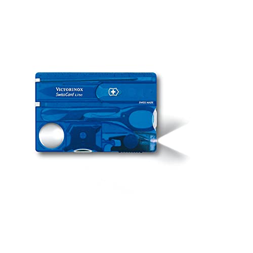 Victorinox Schweizer Taschenmesser, Swiss Card Lite, Multitool, Swiss Army Knife, 13 Funktionen, Spitzklinge, gerade, Schraubendreher 5 mm, Schere Victorinox Schweizer Taschenmesser, Swiss Card Lite, Multitool, Swiss Army Knife, 13 Funktionen, Spitzklinge, gerade, Schraubendreher 5 mm, Schere von Victorinox