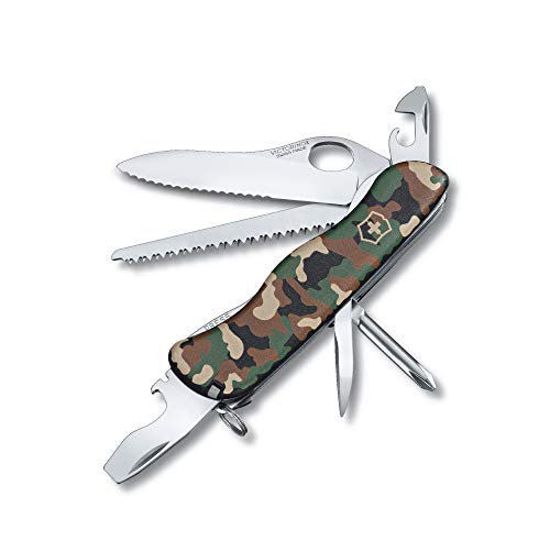 Victorinox Schweizer Taschenmesser, Trailmaster MW, Multitool, Swiss Army Knife mit 4 Funktionen, Klinge mit Wellenschliff, Kapselheber feststellbar von Victorinox