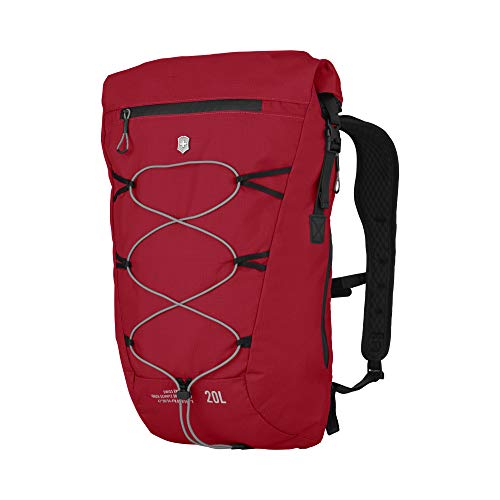 Victorinox Altmont Active L. W. Rolltop Rucksack - Seilzugsystem Outdoor 20 Liter 19x30x46 Unisex - Rot von Victorinox