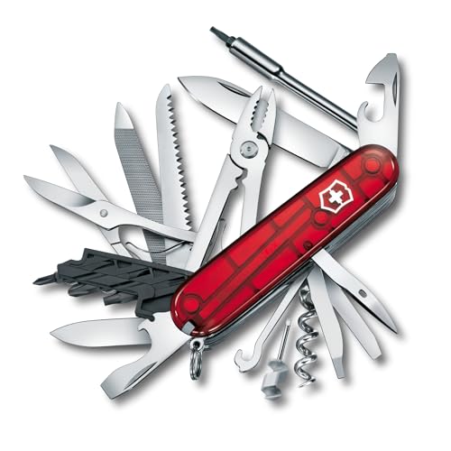 Victorinox Schweizer Taschenmesser Cyber Tool M, Swiss Army Knife, Multitool, 32 Funktionen, Klinge, Korkenzieher, Mini-Schraubendreher 1.5 mm von Victorinox