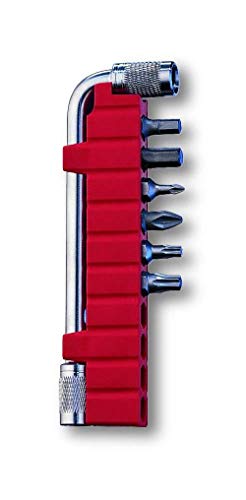 Victorinox Erwachsene Zubehör Schlüssel Bithalter Plus 6 Bits Taschenmesser, Rot, STANDARD, 30303 Victorinox Erwachsene Zubehör Schlüssel Bithalter Plus 6 Bits Taschenmesser, Rot, STANDARD, 30303 von Victorinox