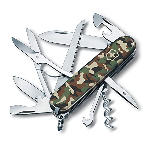 Victorinox Schweizer Taschenmesser Huntsman, Multitool, Swiss Army Knife, 15 Funktionen, Klinge, Korkenzieher, Dosenöffner Victorinox Schweizer Taschenmesser Huntsman, Multitool, Swiss Army Knife, 15 Funktionen, Klinge, Korkenzieher, Dosenöffner von Victorinox